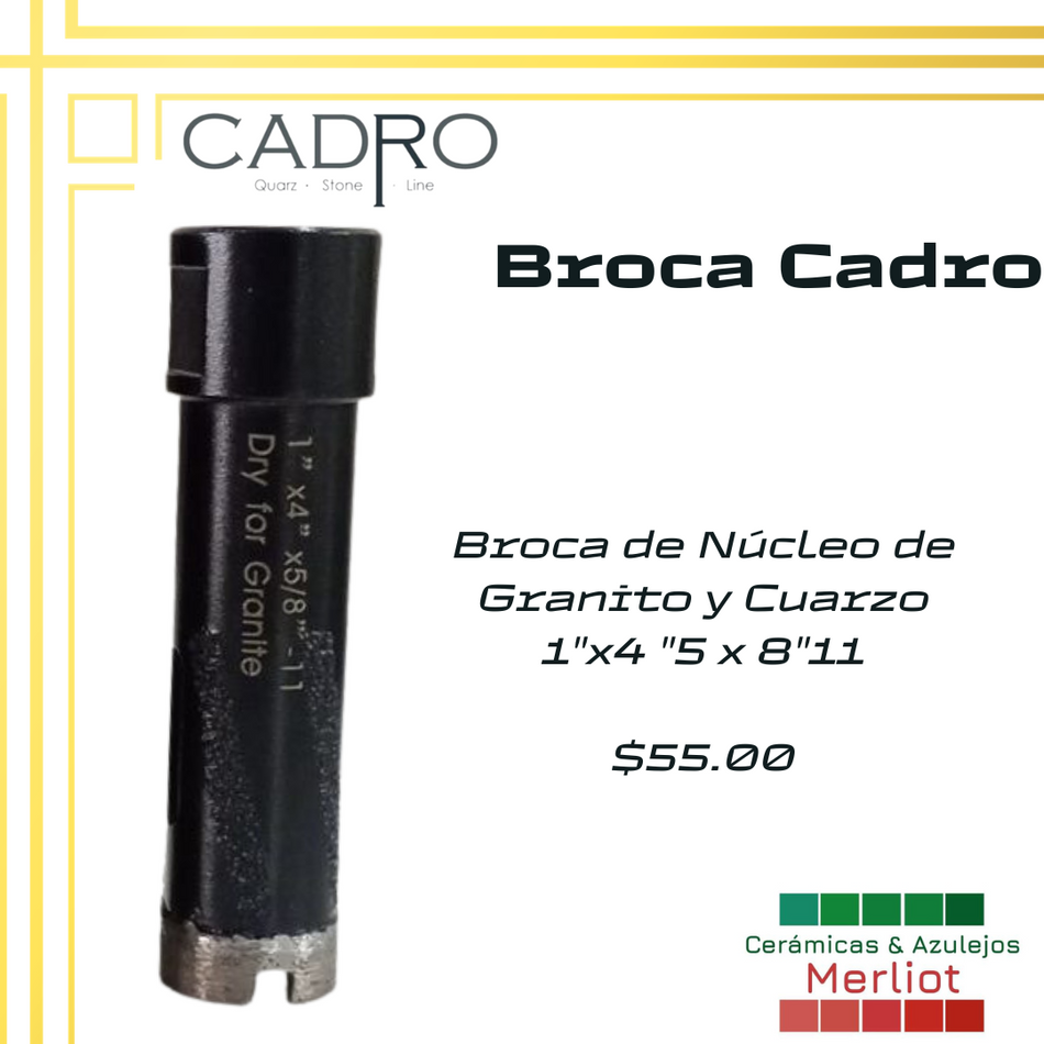 Broca Cadro 1 "x4 "5x8"
