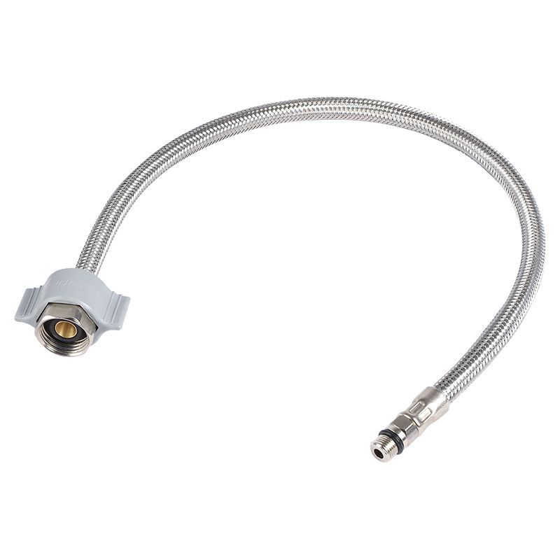 Tubo de abasto para monomando acero inox 1/2xm10 50cm